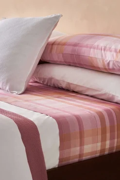 Juego de sábanas Amara rosa 90 cm