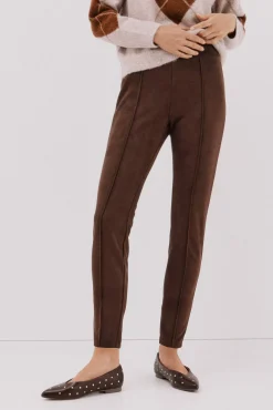 Legging de mujer de efecto ante