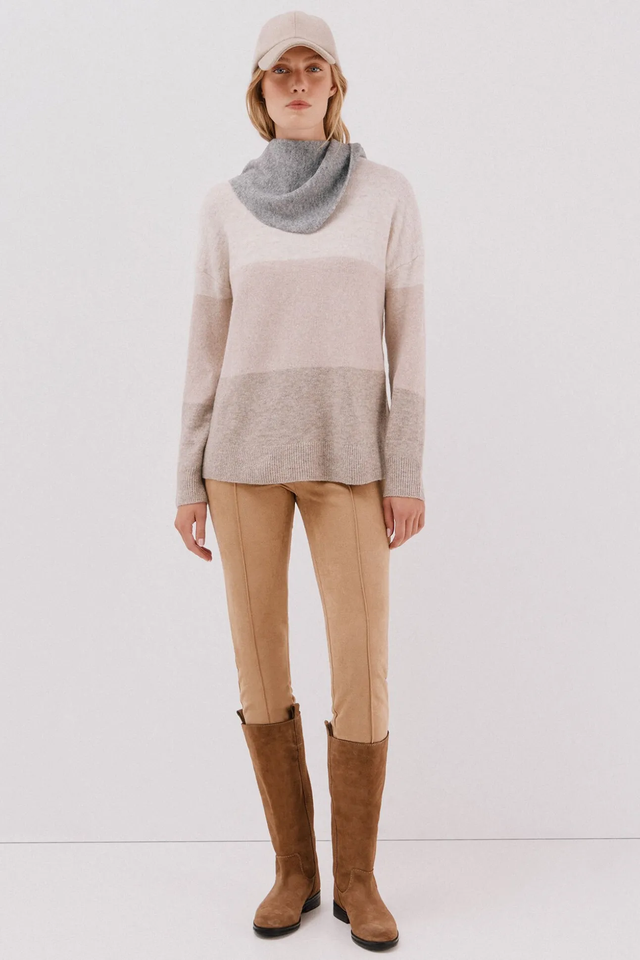 Legging de mujer de efecto ante