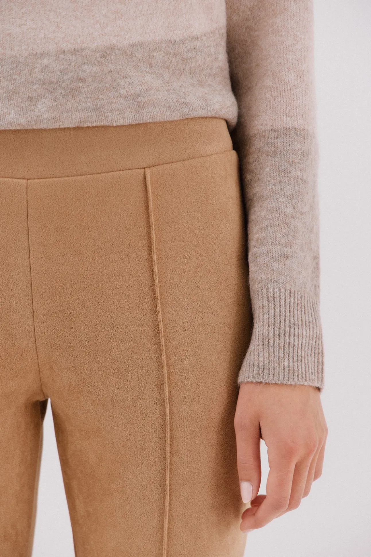 Legging de mujer de efecto ante