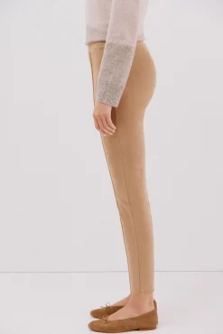 Legging de mujer de efecto ante