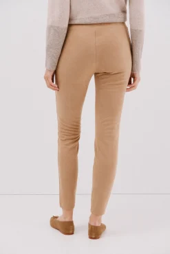 Legging de mujer de efecto ante