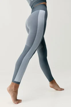 Legging deportivo Athena gris/blanco