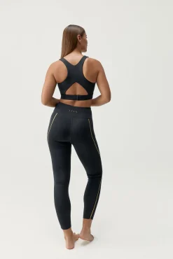 Legging deportivo Gold negro
