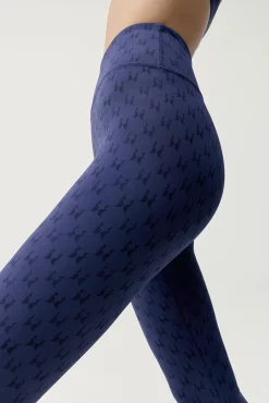 Legging deportivo Monogram azul