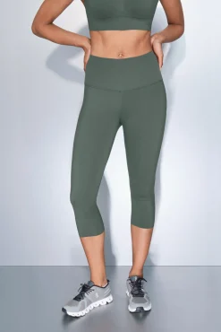 Leggings COMPRESSIVE capri verde