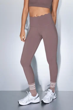 Leggings COMPRESSIVE largo marrón