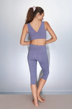 Leggings COMPRESSIVE pirata morado