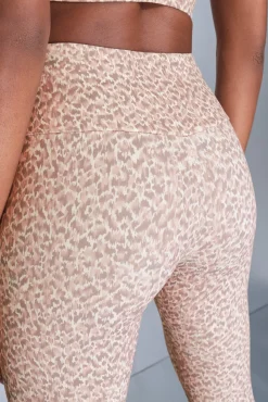 Leggings 4D STRETCH animal print blanco