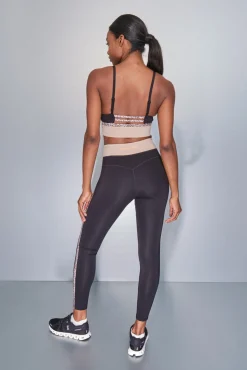 Leggings 4D STRETCH negro animal print