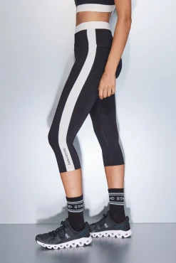 Leggings 4D STRETCH pirata negro y blanco