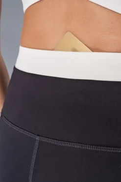 Leggings 4D STRETCH pirata negro y blanco