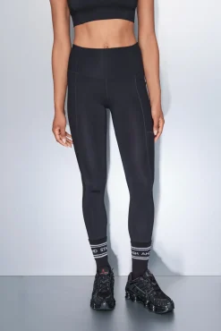 Leggings 4D STRETCH tobillero negro