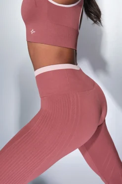Leggings largos SEAMLESS COMFORT rosa