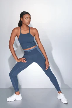 Leggings largos SEAMLESS COMFORT azul