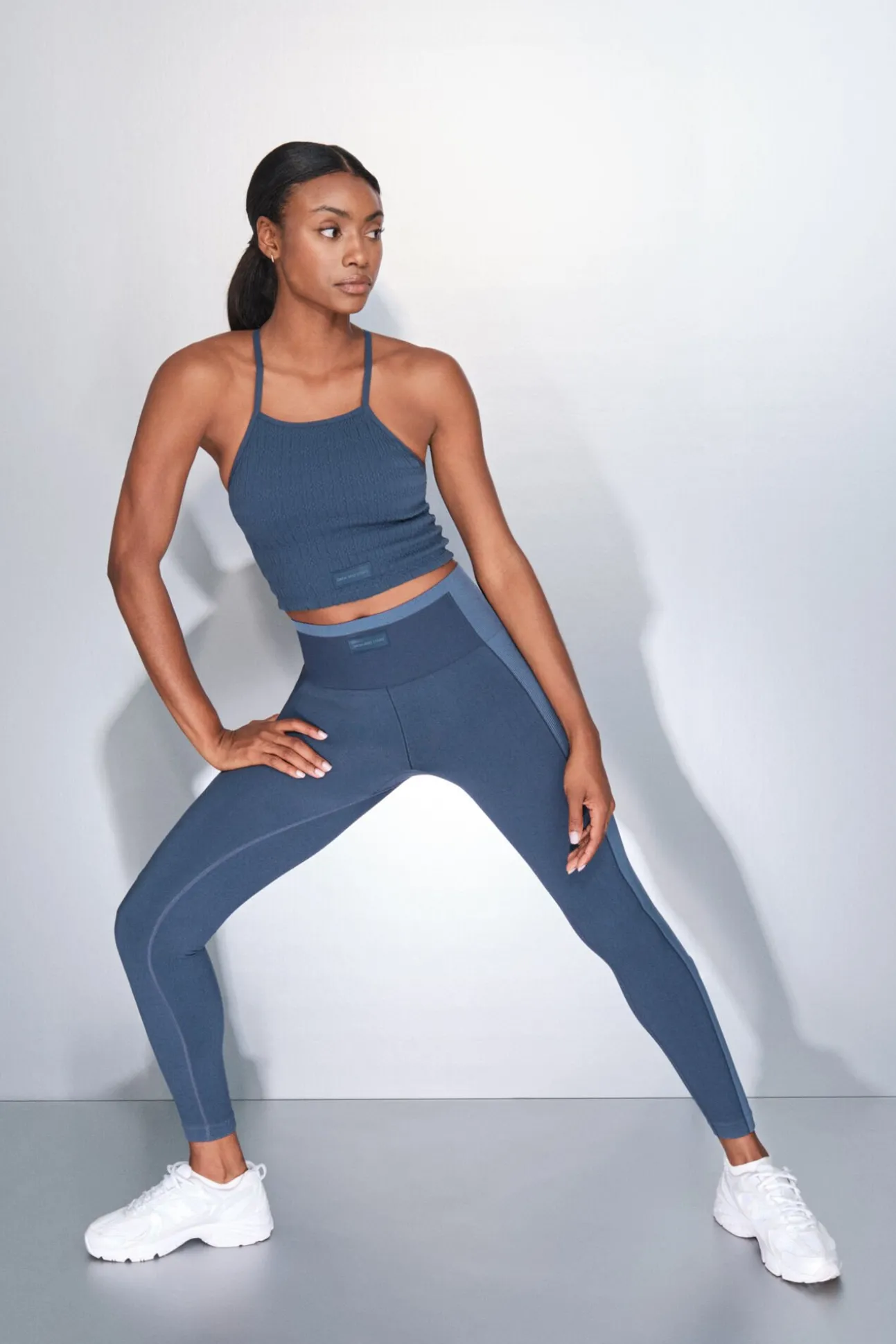 Leggings largos SEAMLESS COMFORT azul