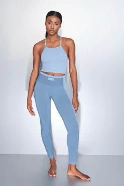 Leggings largos SEAMLESS COMFORT azul
