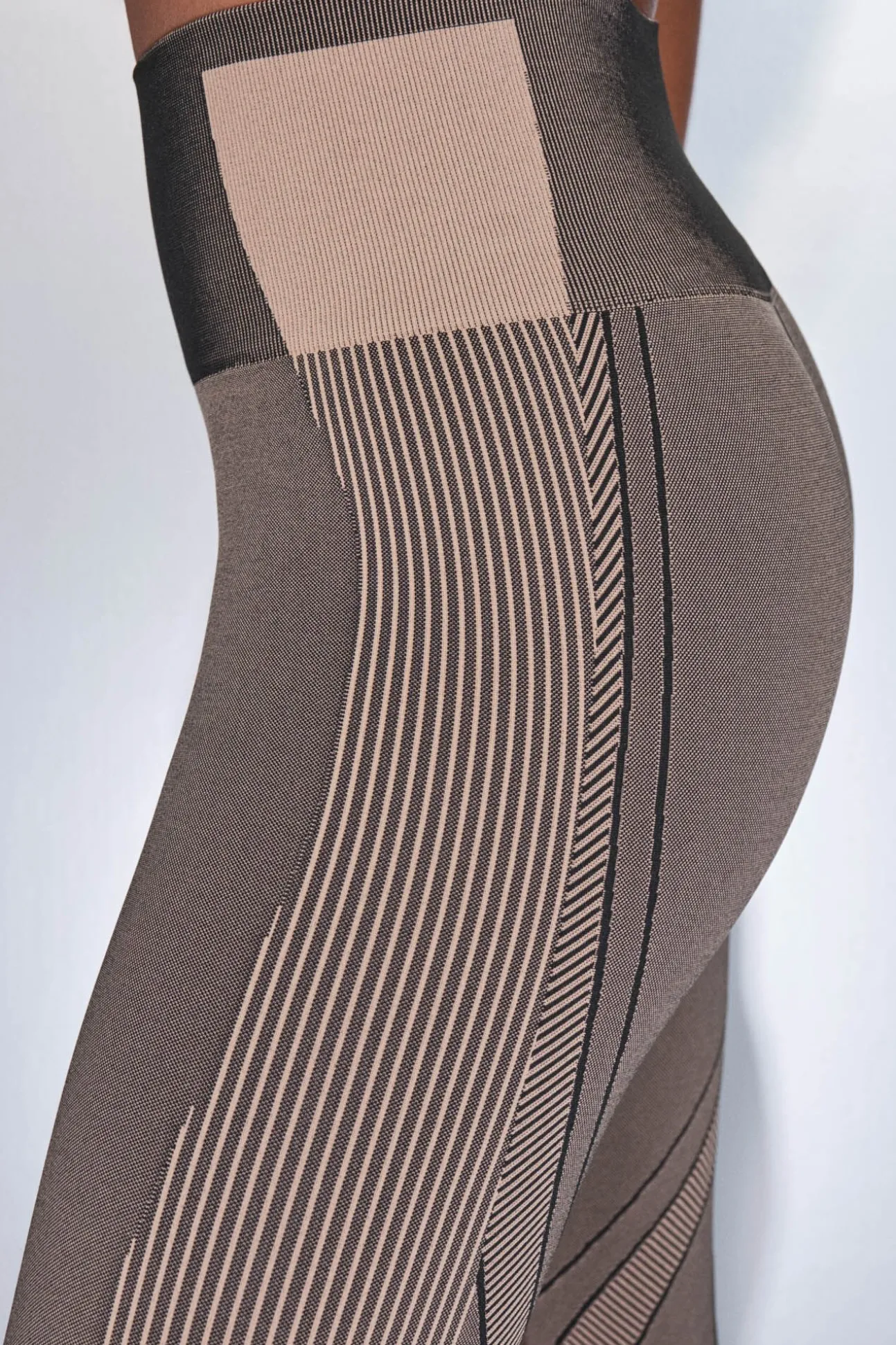 Leggings largos SEAMLESS COMFORT marrón