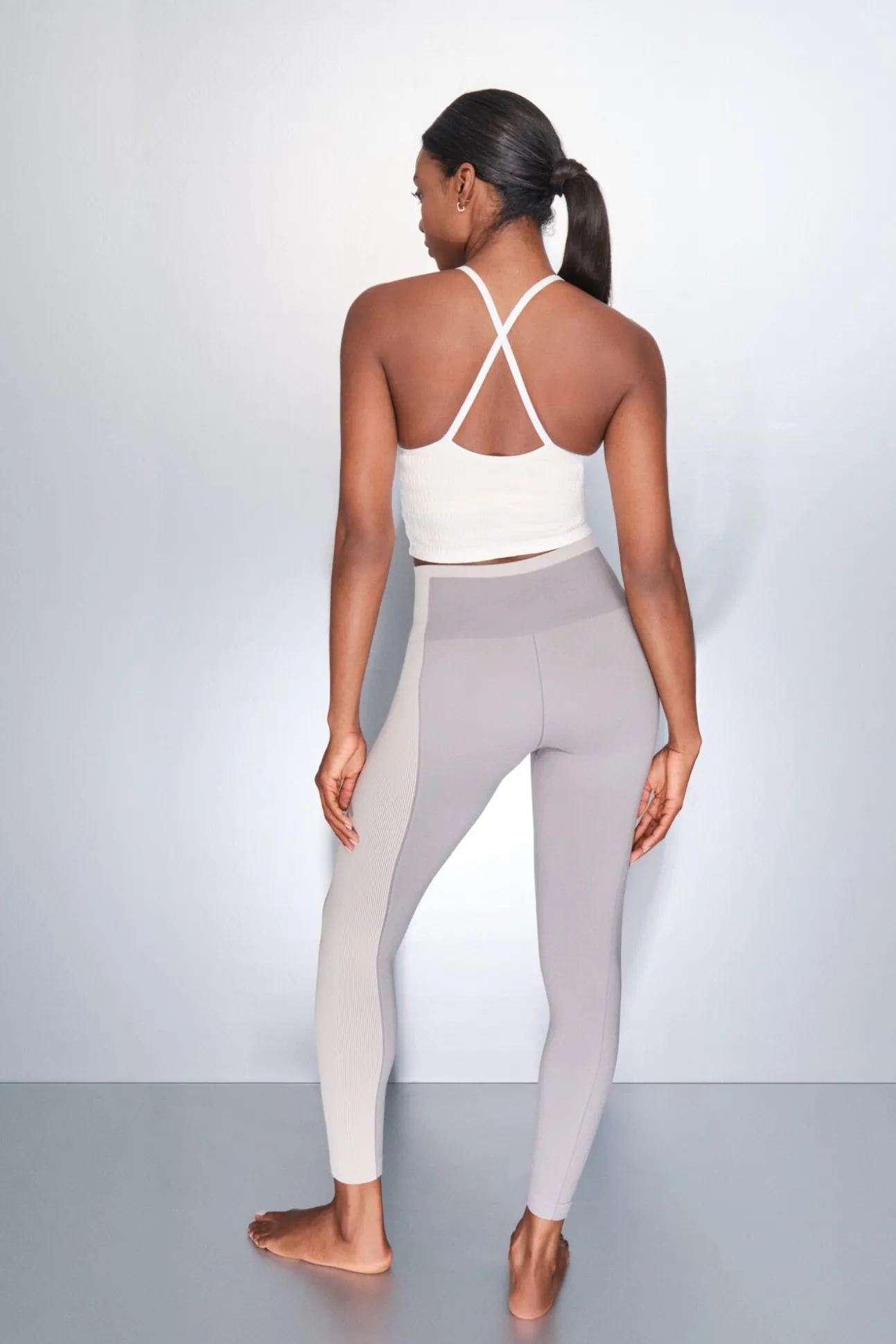 Leggings largos SEAMLESS COMFORT gris