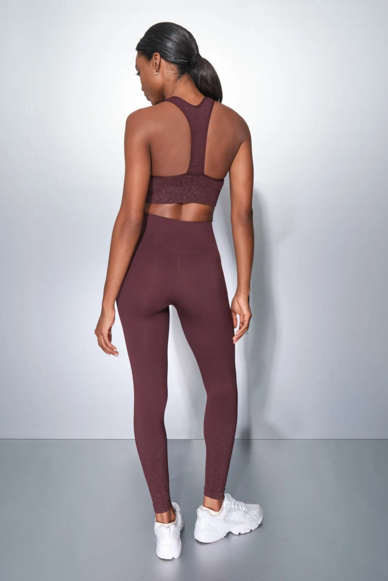 Leggings SEAMLESS COMFORT morado