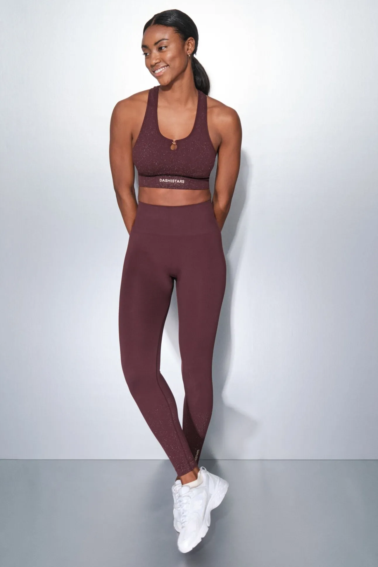 Leggings SEAMLESS COMFORT morado