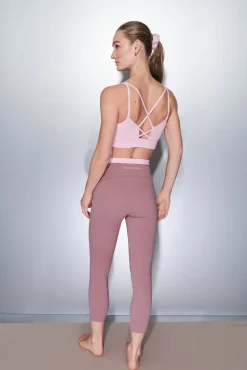 Leggings SOFT MOVE crop rosa
