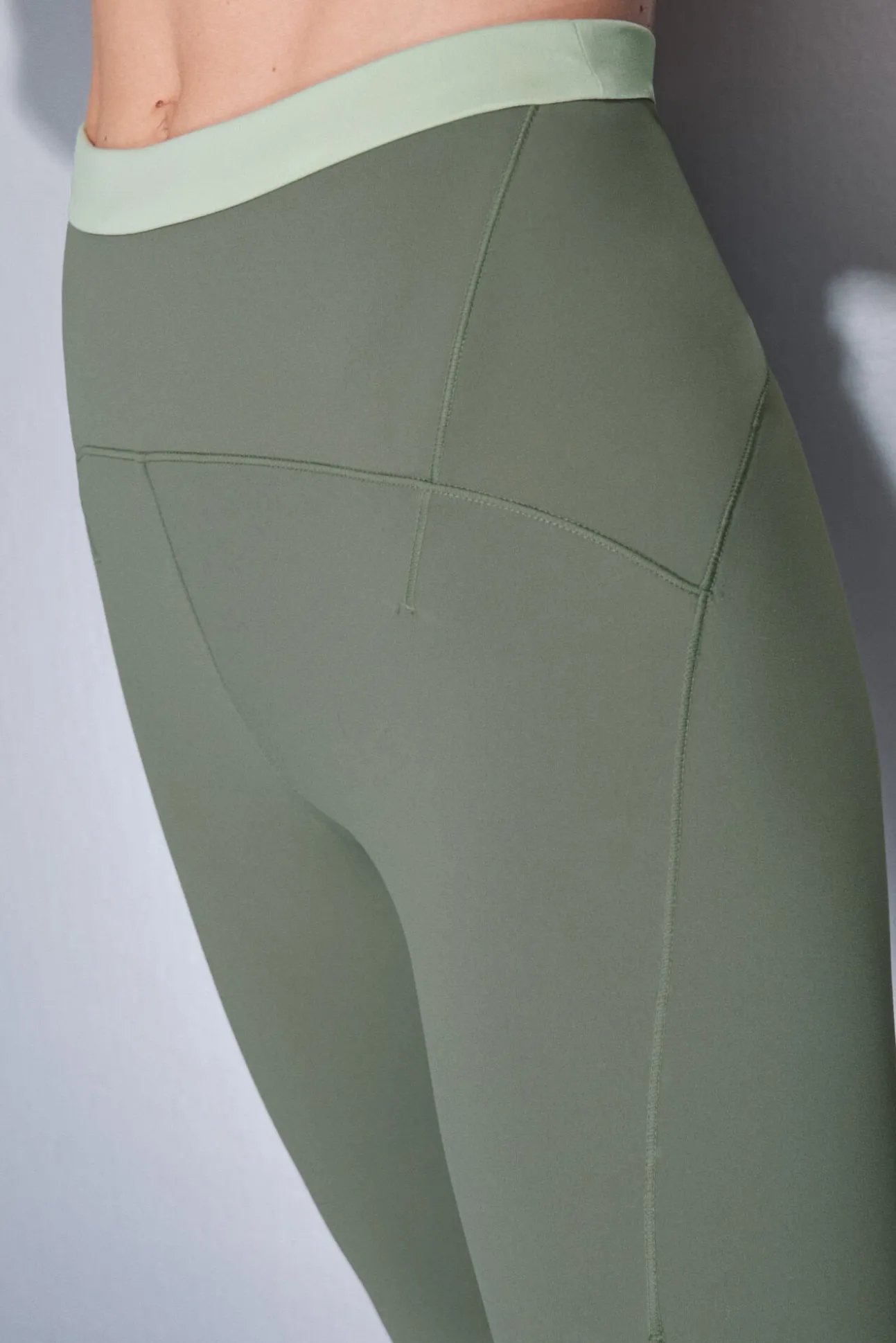 Leggings SOFT MOVE crop verde