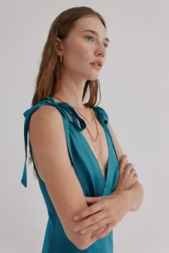 Leonor. Vestido fluido