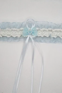 Liga Ivette Bridal tul y encaje detalle corazón