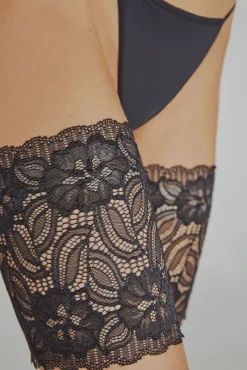 Liguettes Bridal con encaje y bandas de silicona