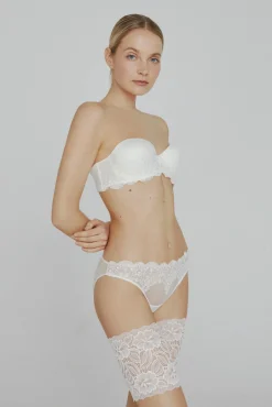 Liguettes Bridal con encaje y bandas de silicona