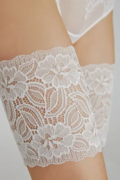 Liguettes Bridal con encaje y bandas de silicona