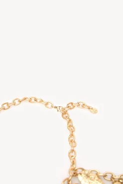 Lucy. Collar eslabones bañado en oro