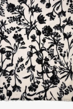 Manta Bufanda Floral