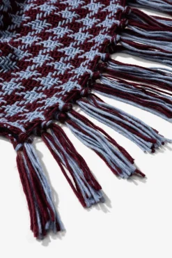 Manta bufanda pata de gallo