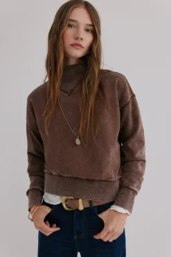 Manuela. Sudadera efecto lavado