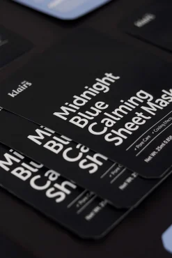 Mascarilla Calmante Azul Medianoche