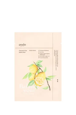 Mascarilla de burbujas limpiadora y exfoliante