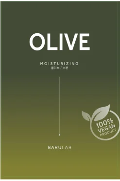 Mascarilla de tejido con extracto de oliva