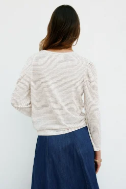 Milena. Camiseta a rayas