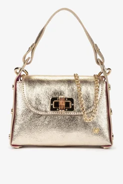 Mini bolso tachas piel