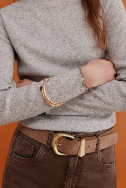 Miren. Camiseta con cuello subido