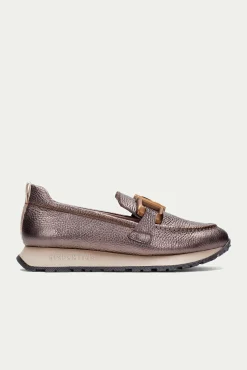 Mocasín deportivo adorno metalizado KANSAS