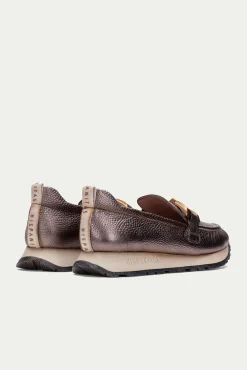 Mocasín deportivo adorno metalizado KANSAS