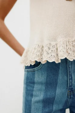 Nadia. Top con volantes