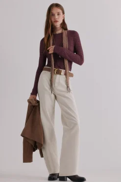 Nadine. Top estampado a rayas