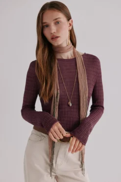 Nadine. Top estampado a rayas