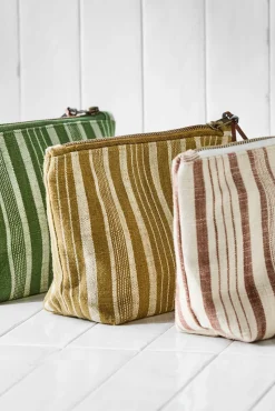 Neceser de maquillaje oliva oscuro