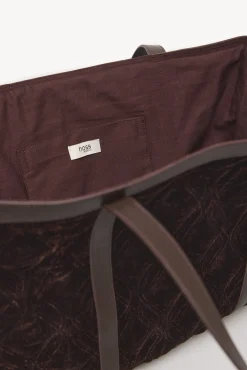 Neila. Bolso shopper de terciopelo