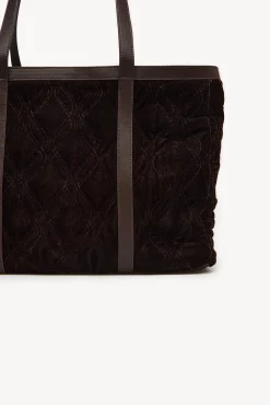 Neila. Bolso shopper de terciopelo